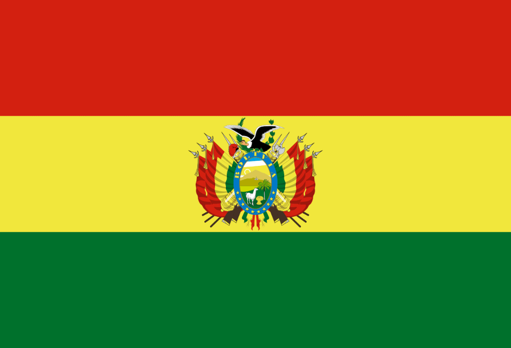 Bolivia (Plurinational State of) Flag