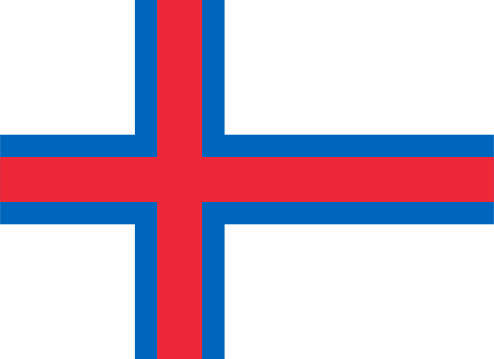 Faroe Islands (Associate Member) Flag