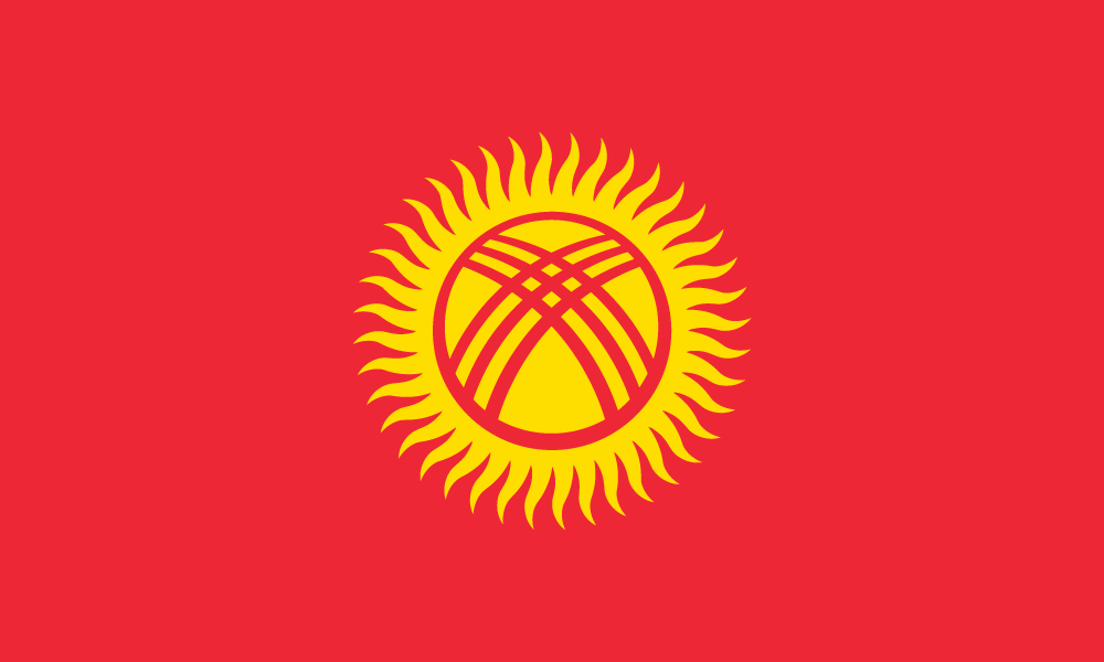 Kyrgyzstan Flag