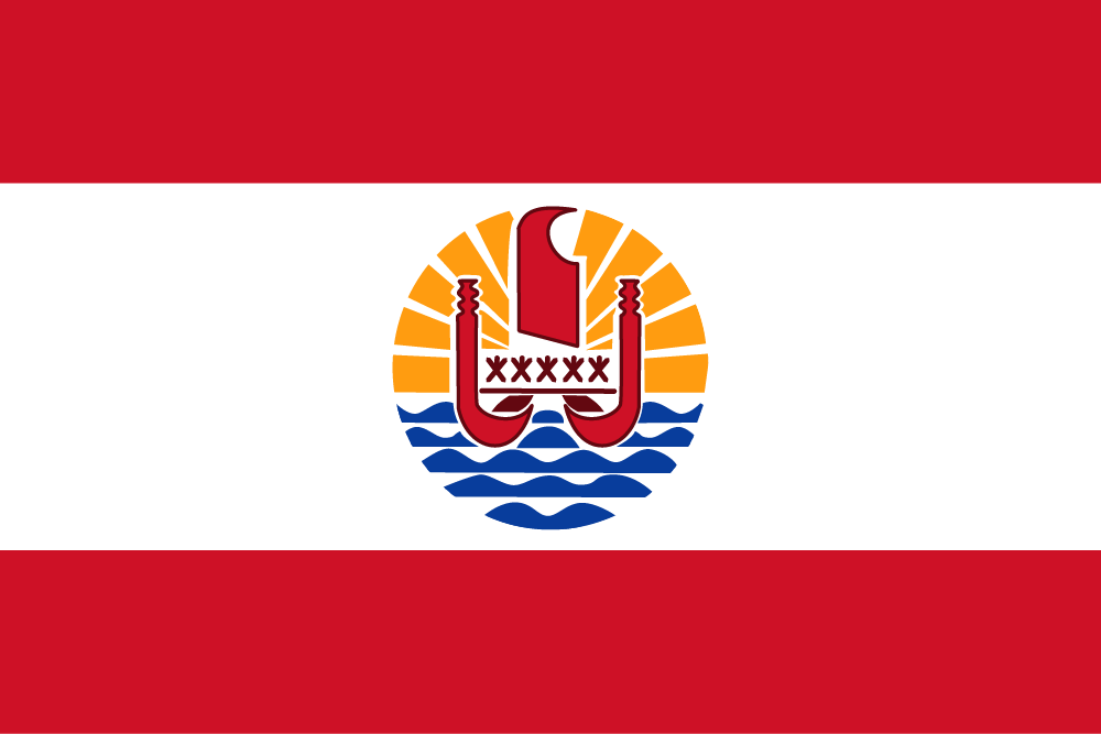 French Polynesia Flag