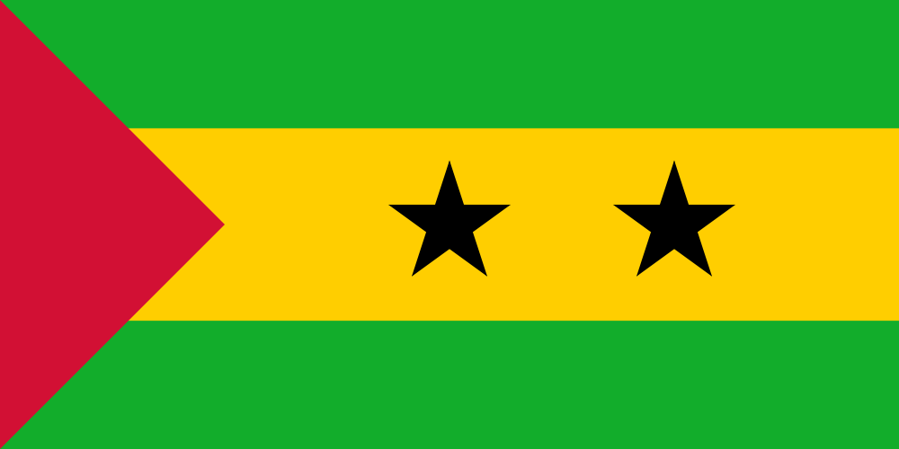 Sao Tome and Principe Flag