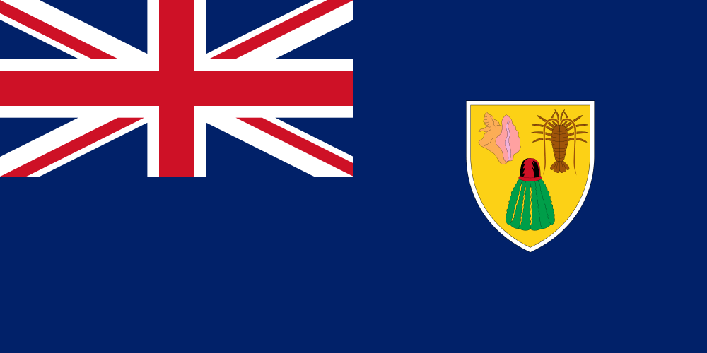 Turks and Caicos Islands Flag