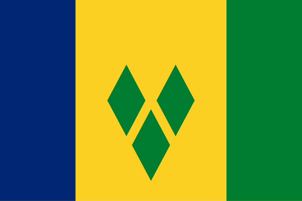 Saint Vincent and the Grenadines Flag